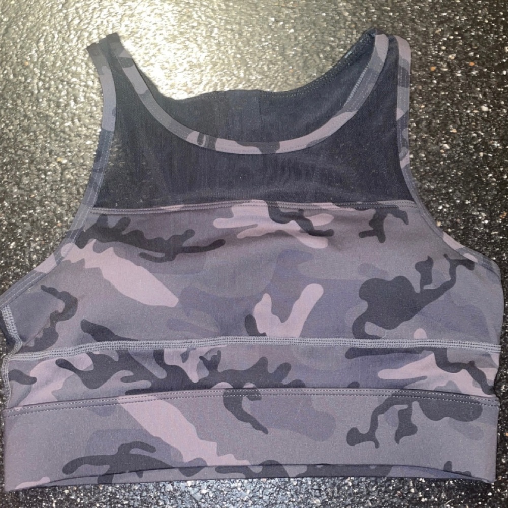 Zyia camo allstar bra